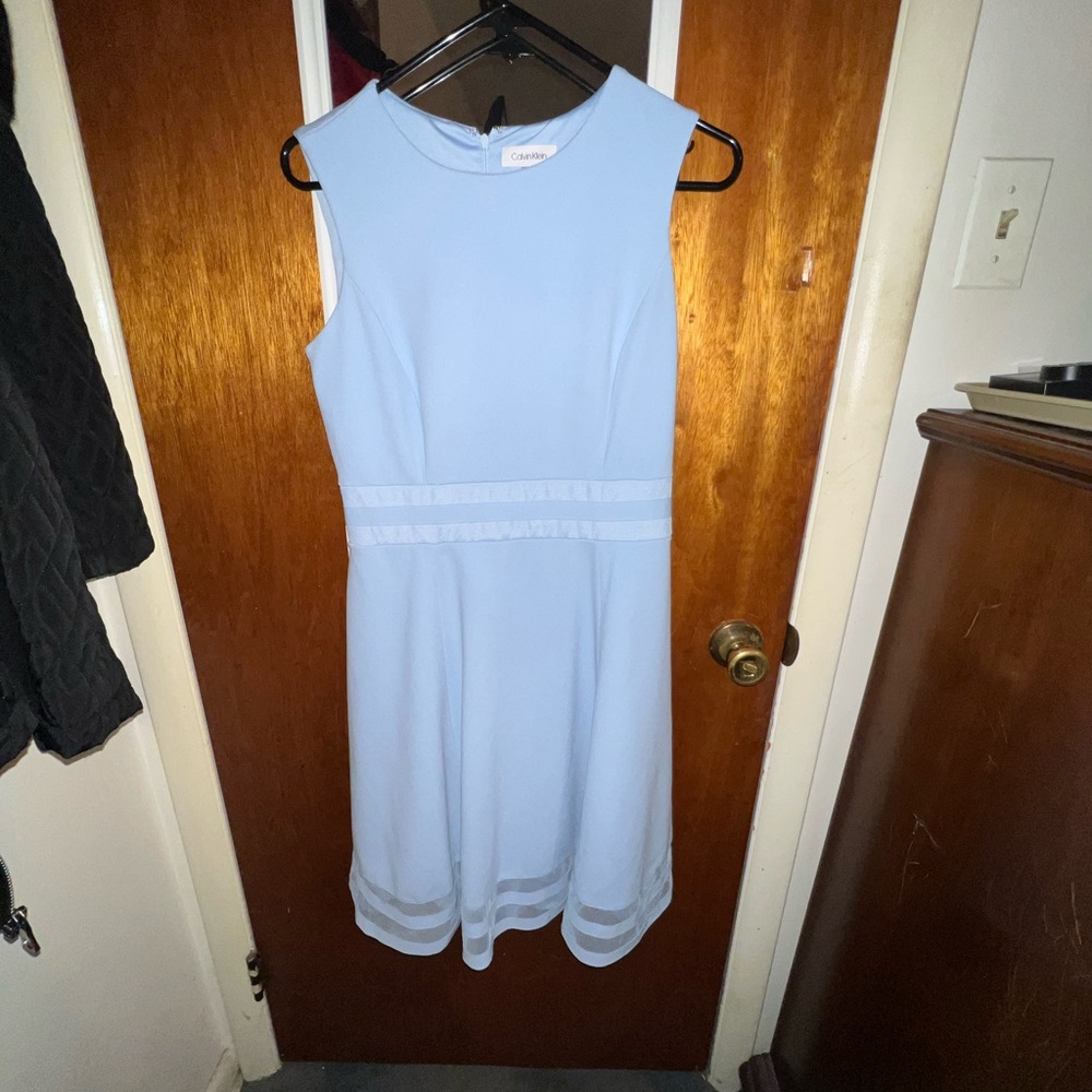 Calvin Klein Light Blue Dress